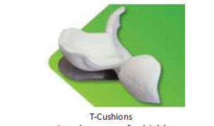 T-Cushions R550-S Size: 15 x 20 cm) AccuCushion® in India R550-L Size: 20 x 45 cm R550-Cel Leksell Gamma Knife™ Icon System R550-P Pediatric Size: 30 x 36 cm KlarityShellMold 3 sizes Compatible with Klarity Optek Board AccuCushion sizes 15x10 20x25 25x30 20x45 45x60cm
