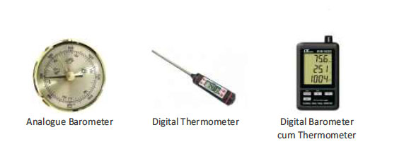 Barometer & Thermometer