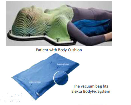 Vacuum Cushions Pelvic positioning cushion in India All medical device manufacturers Pelvic Cushion with Centre Cutout T-Type Vacuum Full Body Head & Shoulder Support